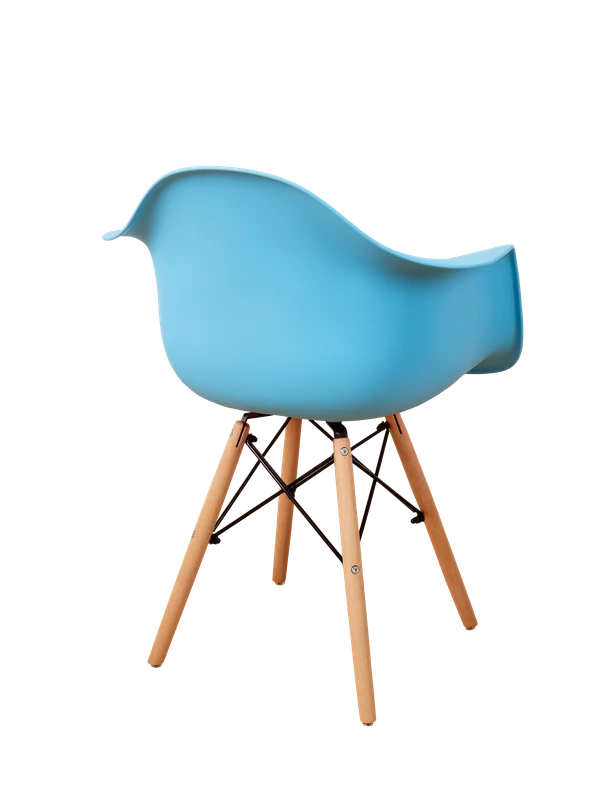 DERSTUHL Комплект стульев пластиковых 2 шт Wood Eames (изображение №5)