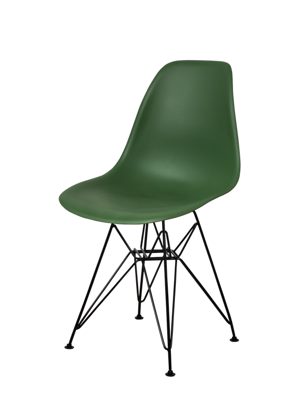 DERSTUHL Комплект стульев пластиковых 2 шт Black Eames
