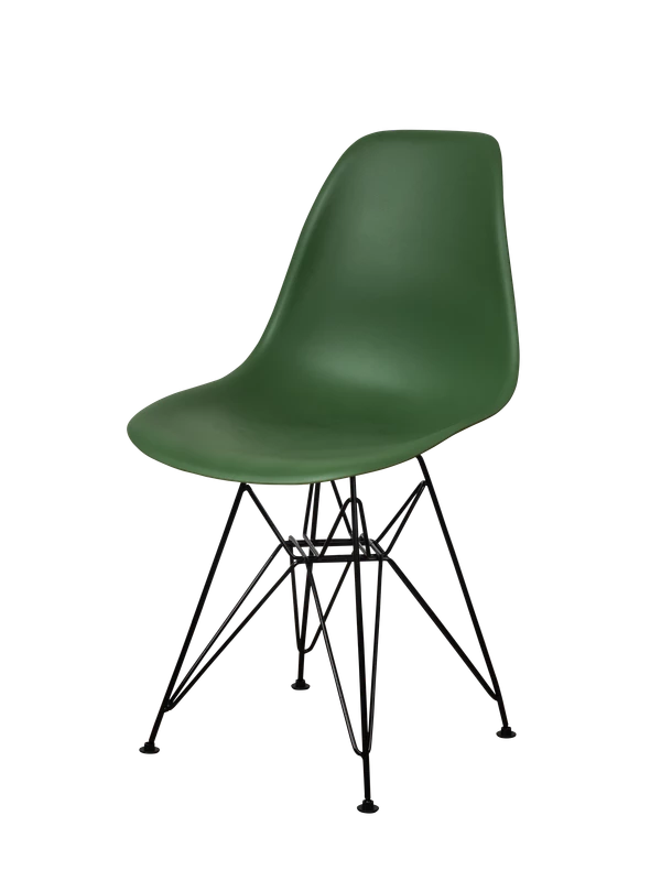 DERSTUHL Комплект стульев пластиковых 2 шт Black Eames (изображение №1)