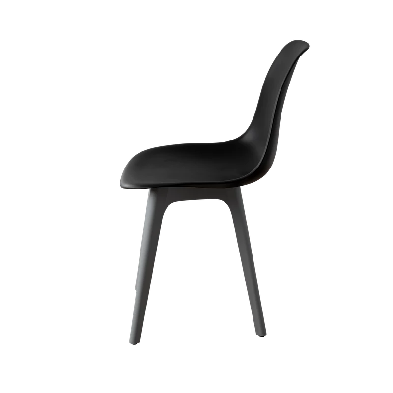 DERSTUHL Комплект стульев пластиковых 4 шт Plast Grey Eames (изображение №4)