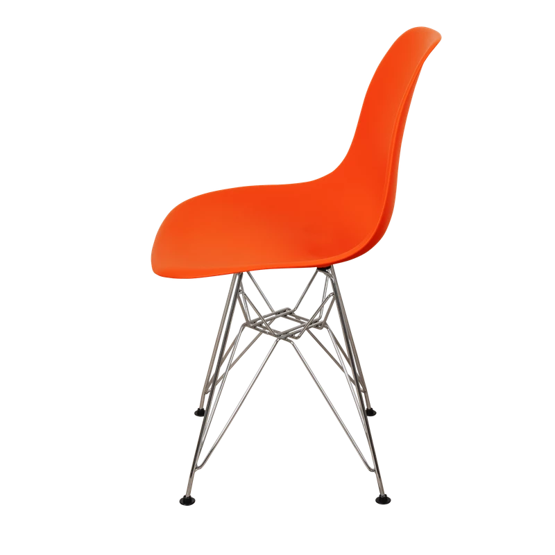 DERSTUHL Комплект стульев пластиковых 2 шт Chrom Eames (изображение №4)