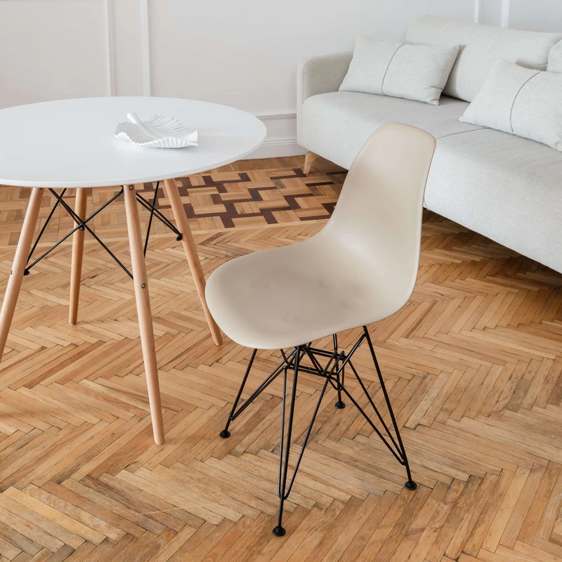 DERSTUHL Комплект стульев пластиковых 2 шт Black Eames (изображение №6)