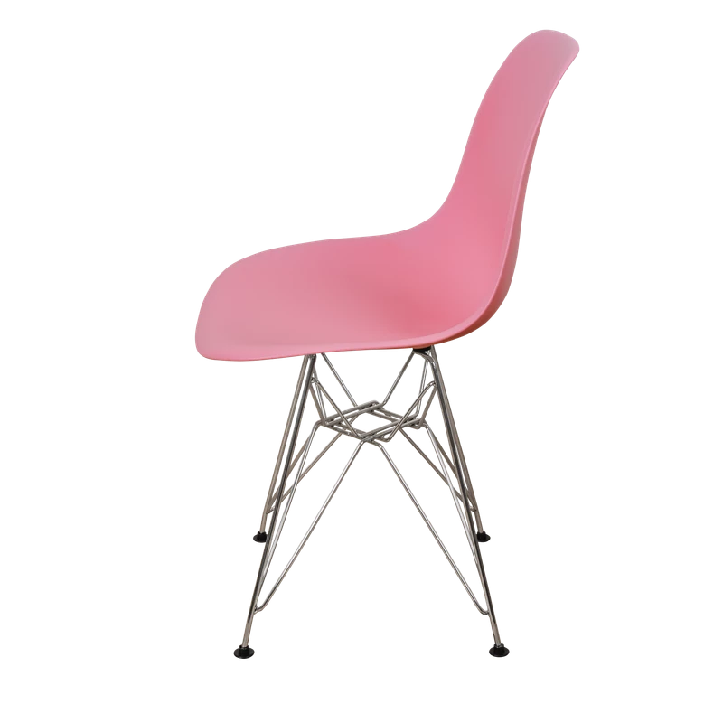 DERSTUHL Комплект стульев пластиковых 4 шт Chrom Eames (изображение №4)