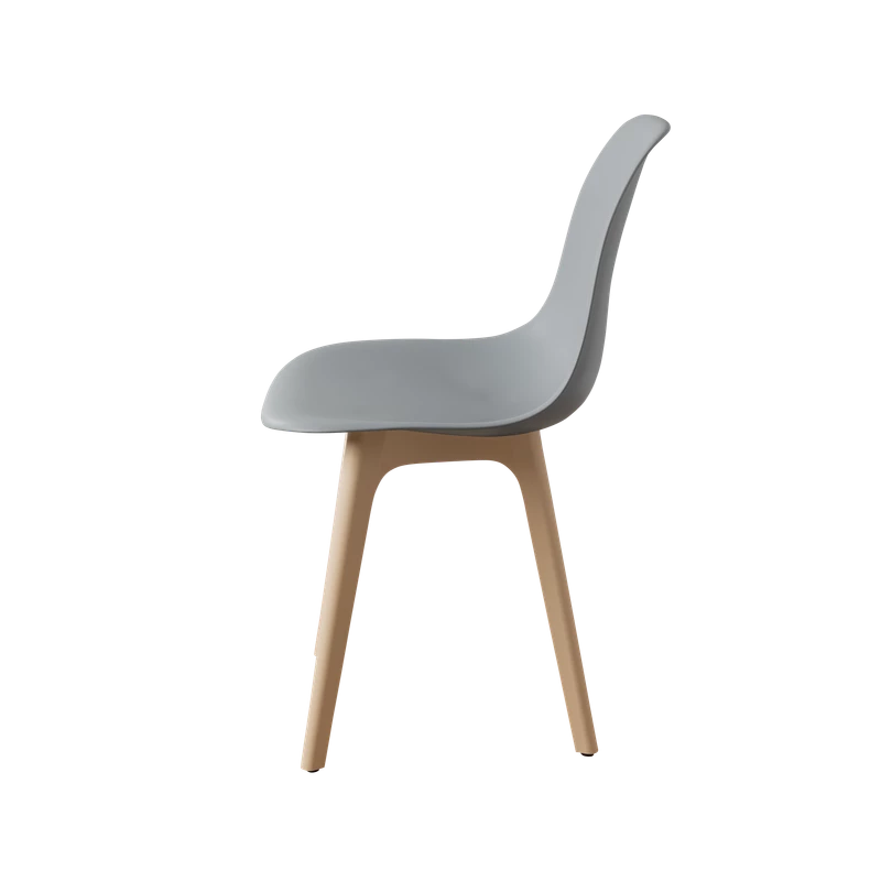 DERSTUHL Стул пластиковый Plast Beige Eames (изображение №4)