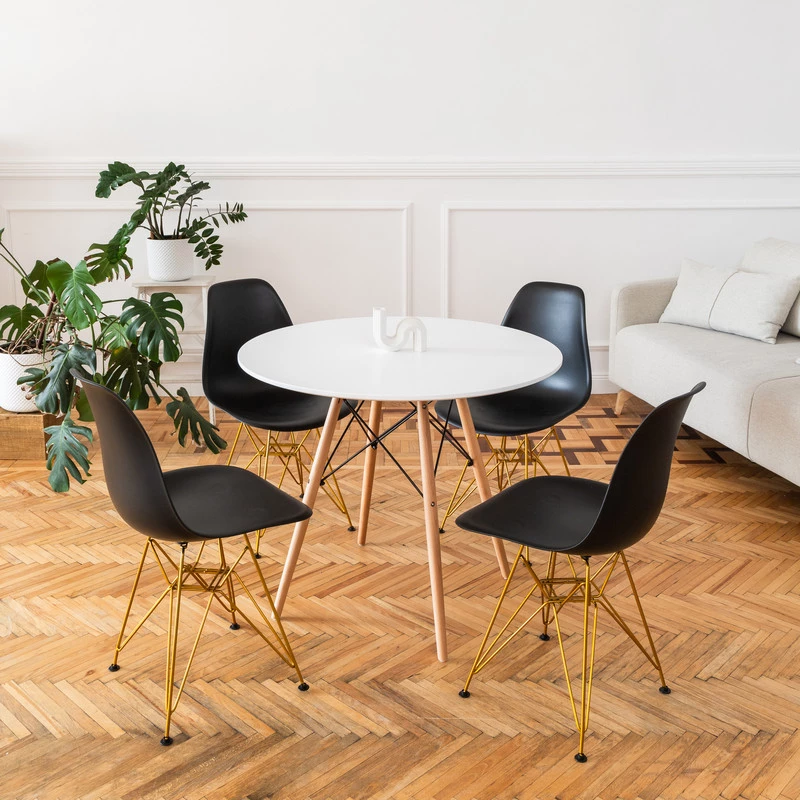DERSTUHL Комплект стульев пластиковых 2 шт Gold Eames (изображение №2)