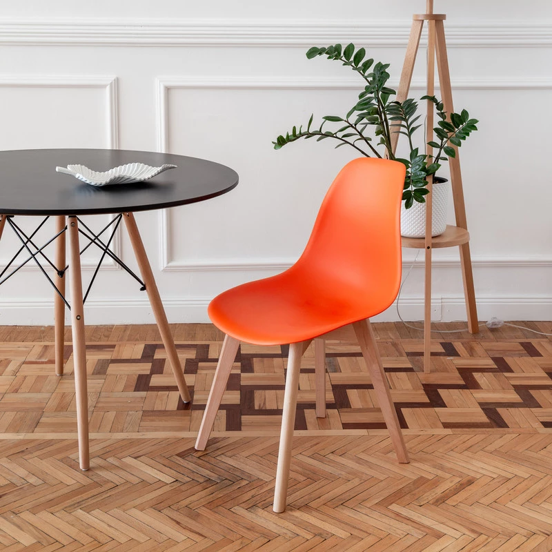 DERSTUHL Комплект стульев пластиковых 2 шт Grand Wood Eames (изображение №2)