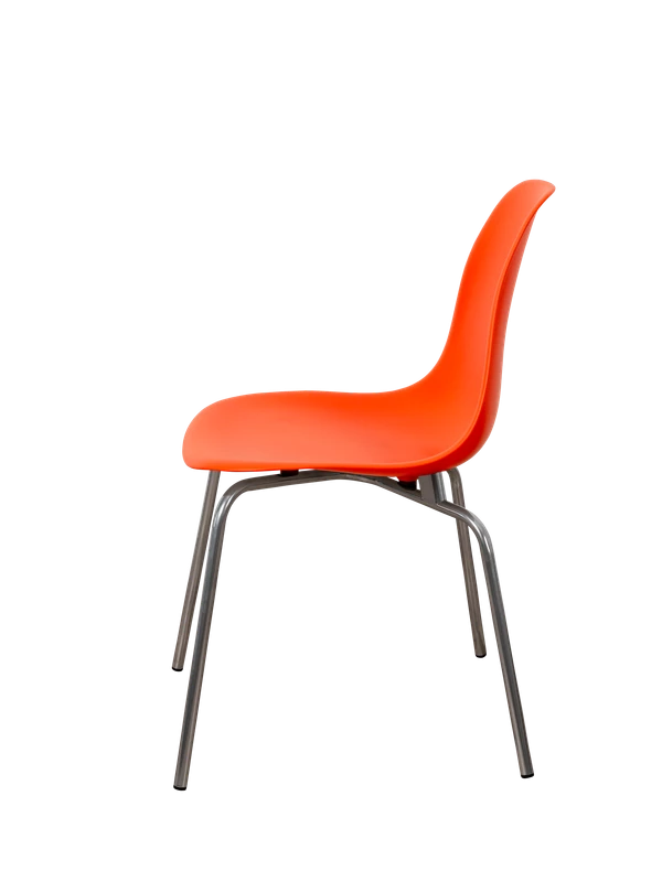 DERSTUHL Комплект стульев пластиковых 2 шт Elegant Chrom Eames (изображение №4)