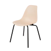DERSTUHL Комплект стульев пластиковых 2 шт Elegant Black Eames