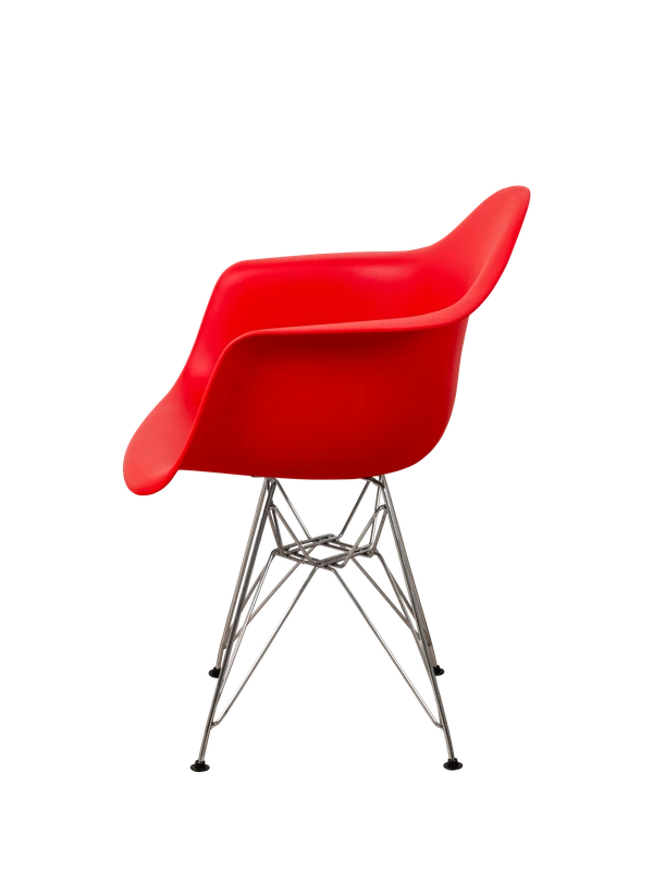DERSTUHL Комплект стульев пластиковых 2 шт Chrom Eames (изображение №4)
