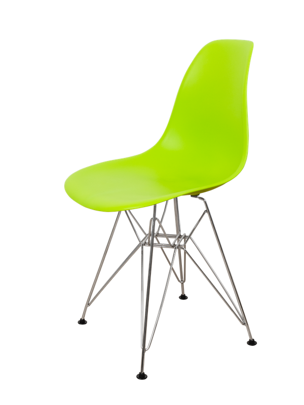 DERSTUHL Комплект стульев пластиковых 2 шт Chrom Eames