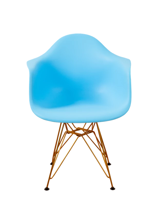 DERSTUHL Комплект стульев пластиковых 2 шт Gold Eames (изображение №3)