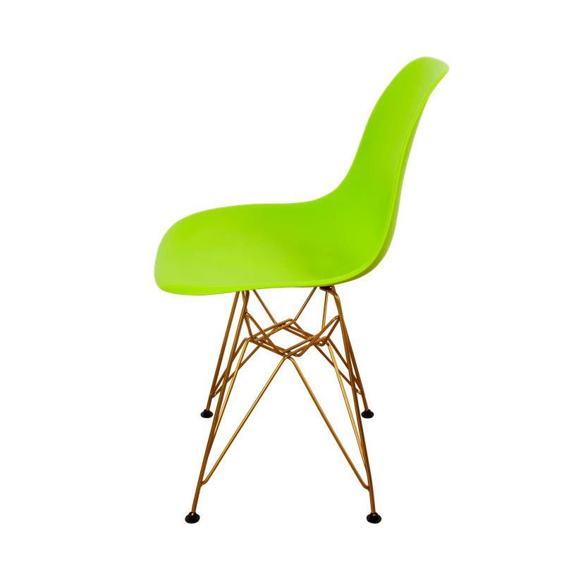 DERSTUHL Комплект стульев пластиковых 2 шт Gold Eames (изображение №4)