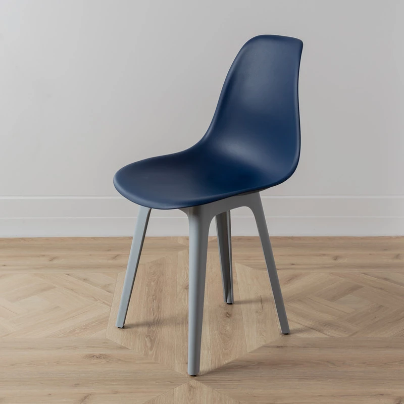 DERSTUHL Комплект стульев пластиковых 4 шт Plast Grey Eames (изображение №6)