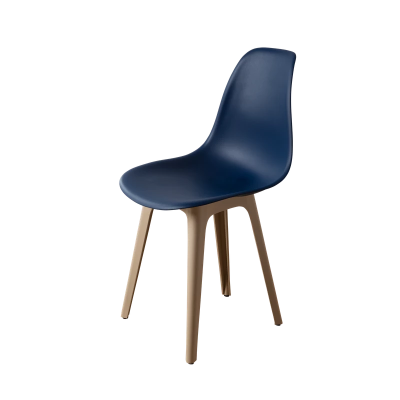 DERSTUHL Комплект стульев пластиковых 4 шт Plast Dark Beige Eames (изображение №1)