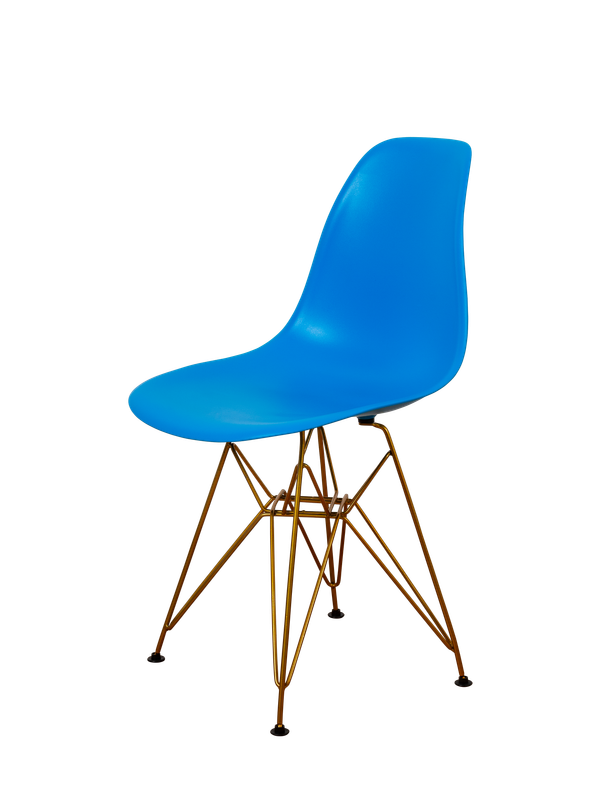 DERSTUHL Комплект стульев пластиковых 2 шт Gold Eames