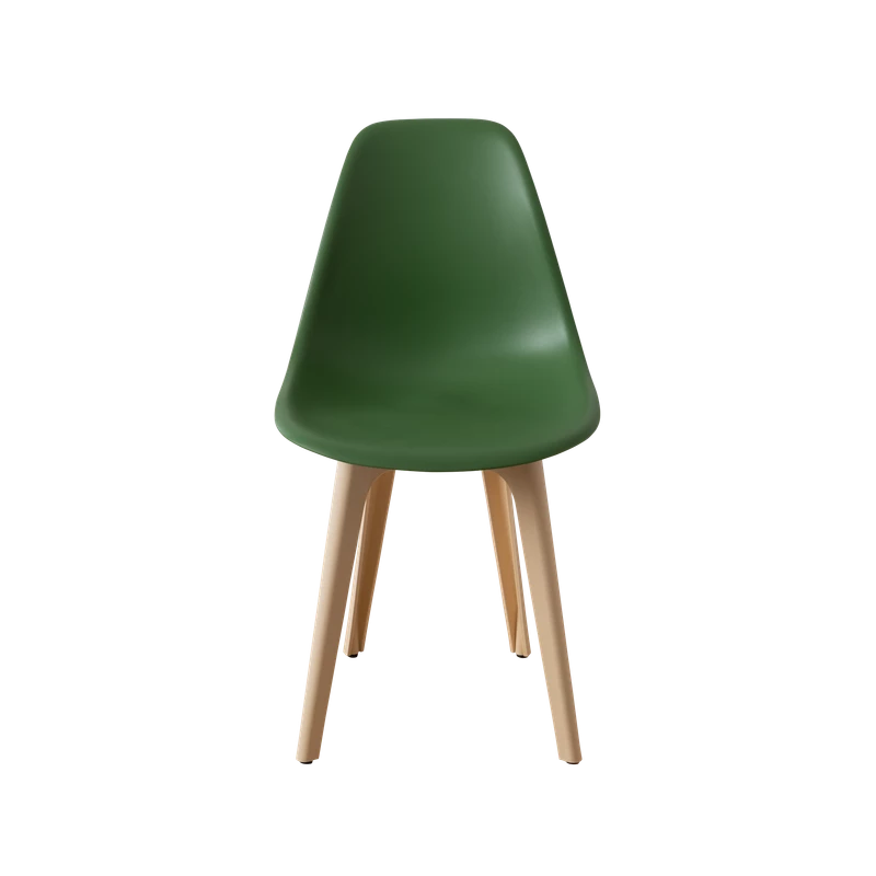 DERSTUHL Комплект стульев пластиковых 2 шт Plast Beige Eames (изображение №3)