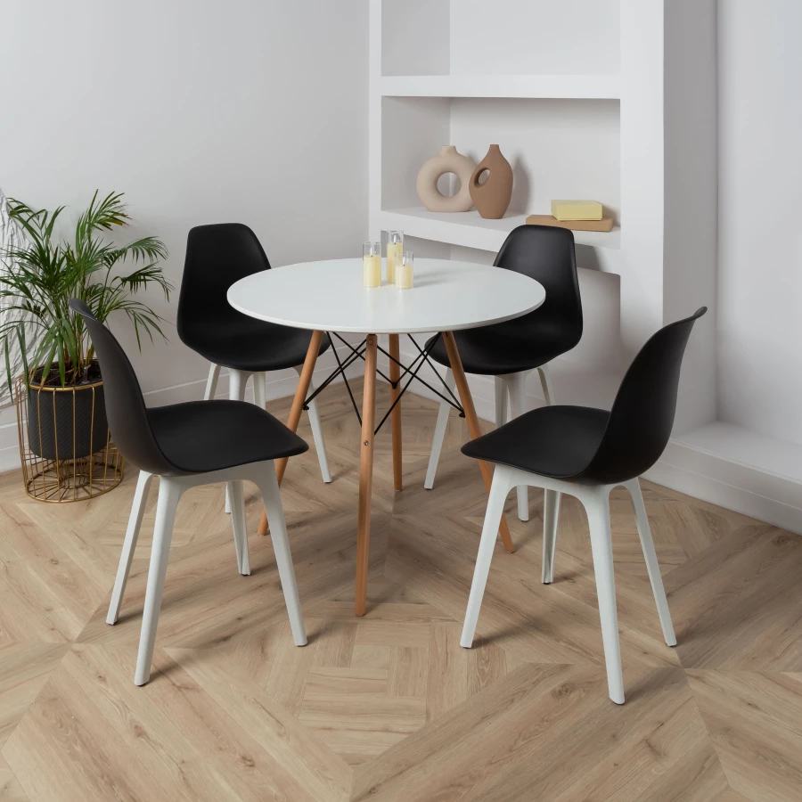 DERSTUHL Стул пластиковый Plast White Eames (изображение №2)