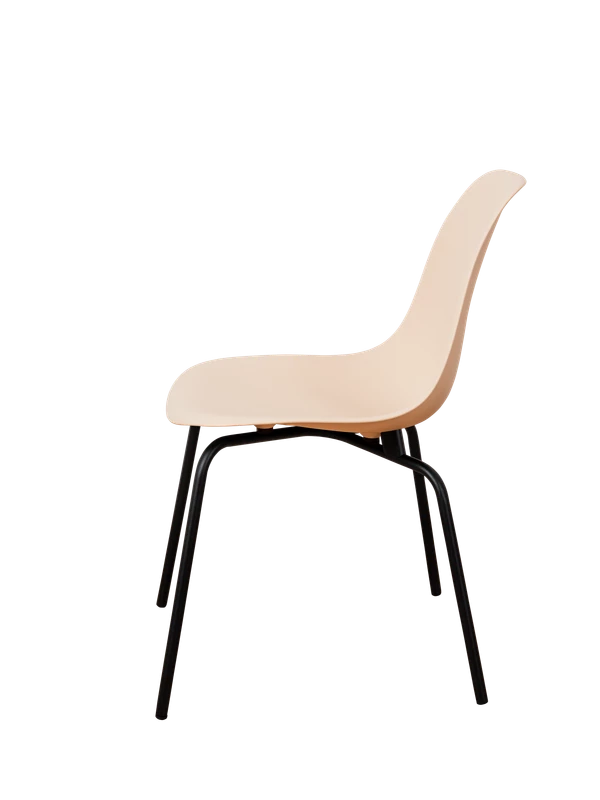 DERSTUHL Комплект стульев пластиковых 2 шт Elegant Black Eames (изображение №4)