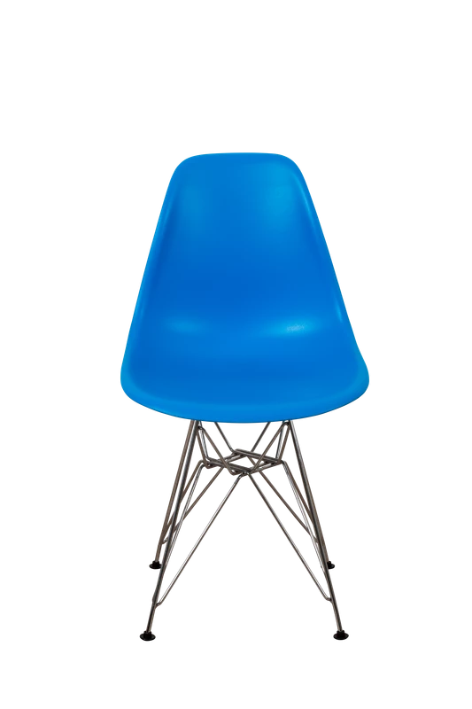 DERSTUHL Комплект стульев пластиковых 4 шт Chrom Eames (изображение №3)