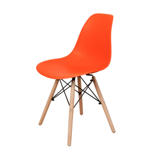 DERSTUHL Комплект стульев пластиковых 2 шт Wood Eames