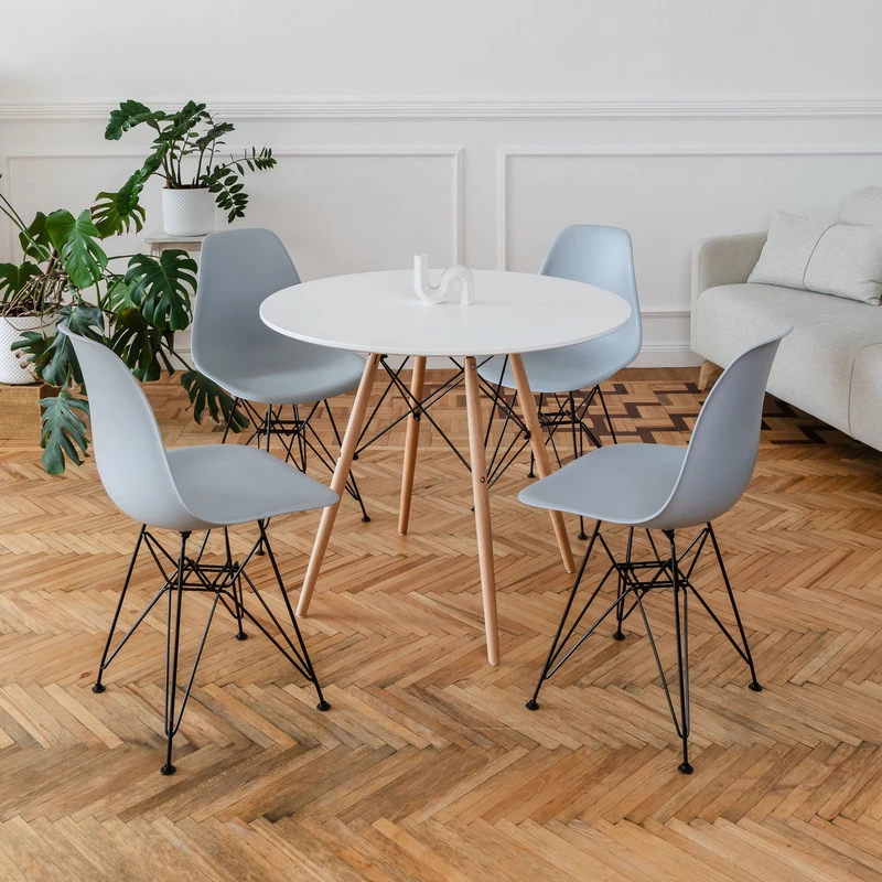 DERSTUHL Комплект стульев пластиковых 2 шт Black Eames (изображение №2)
