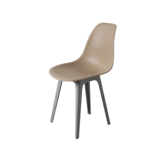 DERSTUHL Стул пластиковый Plast Grey Eames