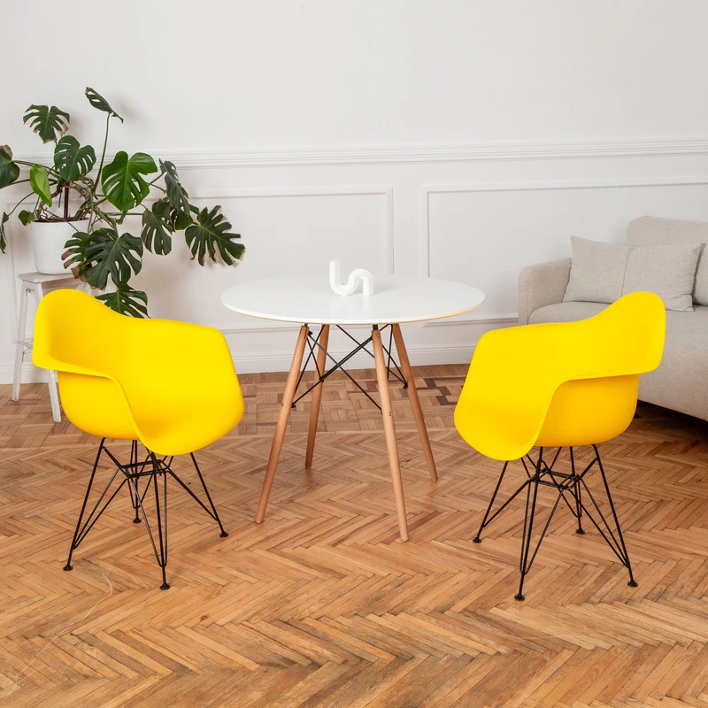 DERSTUHL Стул-кресло из пластика Black Eames (изображение №2)