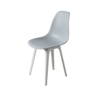DERSTUHL Комплект стульев пластиковых 4 шт Plast White Eames