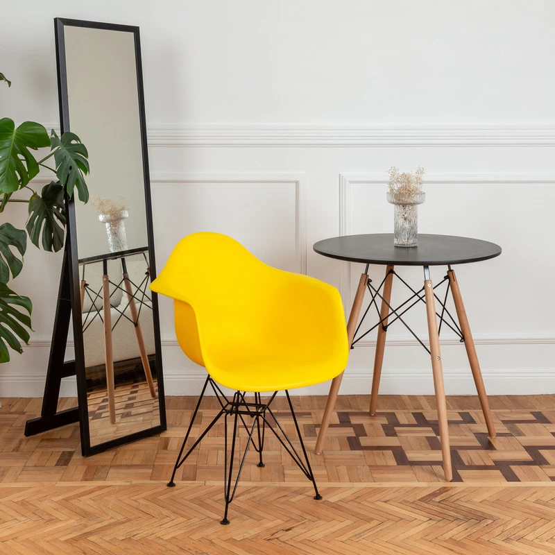DERSTUHL Стул-кресло из пластика Black Eames (изображение №6)