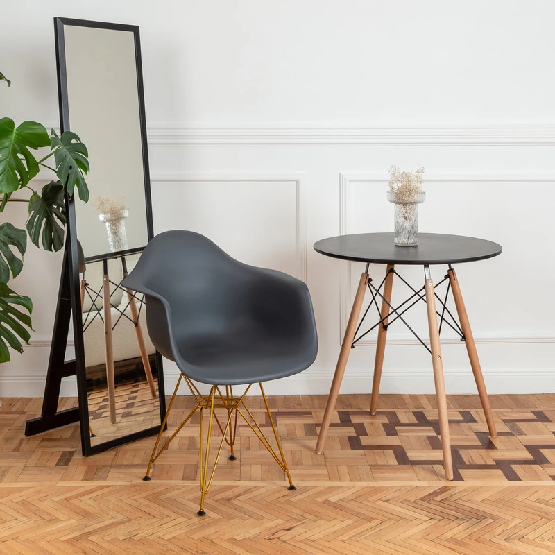 DERSTUHL Комплект стульев пластиковых 4 шт Gold Eames (изображение №6)