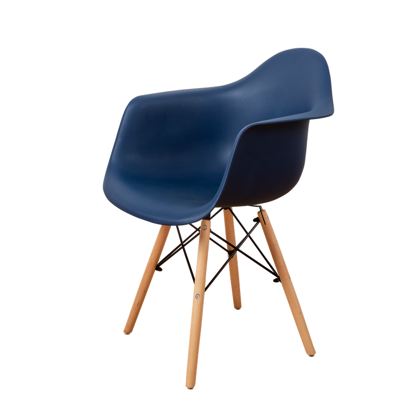 DERSTUHL Комплект стульев пластиковых 2 шт Wood Eames