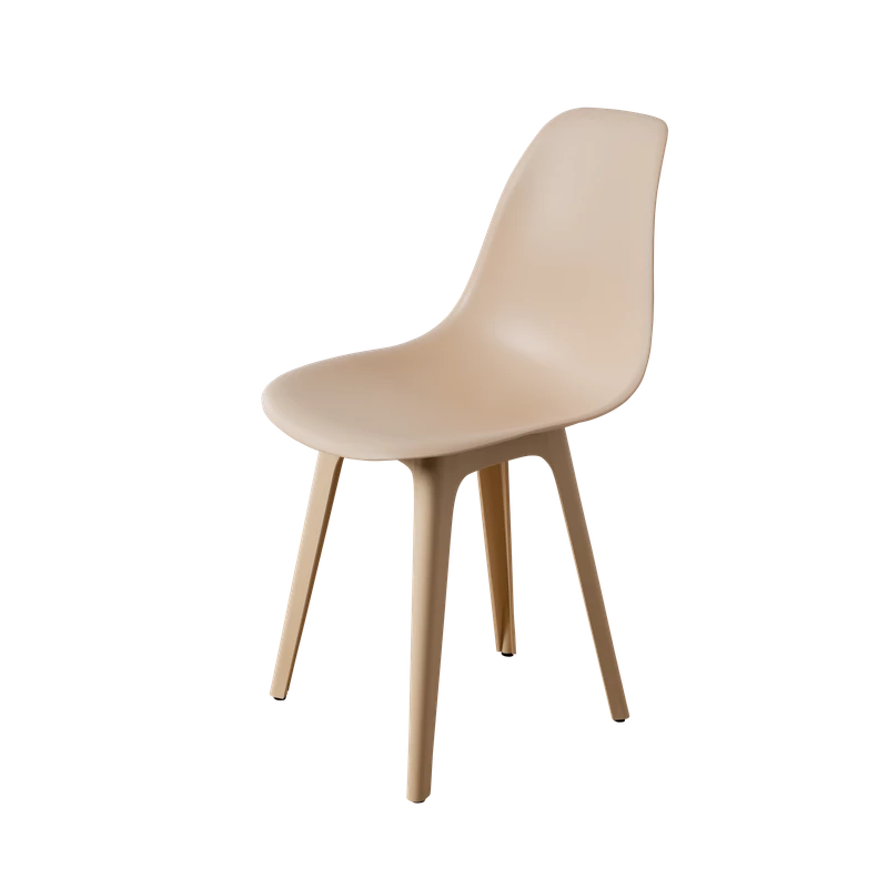 DERSTUHL Стул пластиковый Plast Beige Eames (изображение №1)