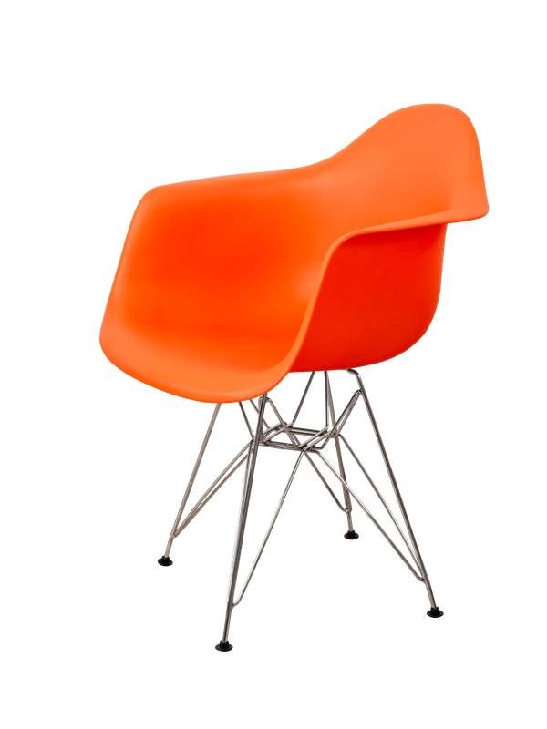 DERSTUHL Комплект стульев пластиковых 4 шт Chrom Eames (изображение №1)