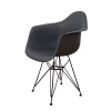 DERSTUHL Комплект стульев пластиковых 2 шт Black Eames
