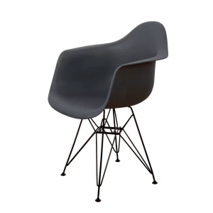 DERSTUHL Комплект стульев пластиковых 2 шт Black Eames
