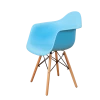 DERSTUHL Комплект стульев пластиковых 2 шт Wood Eames