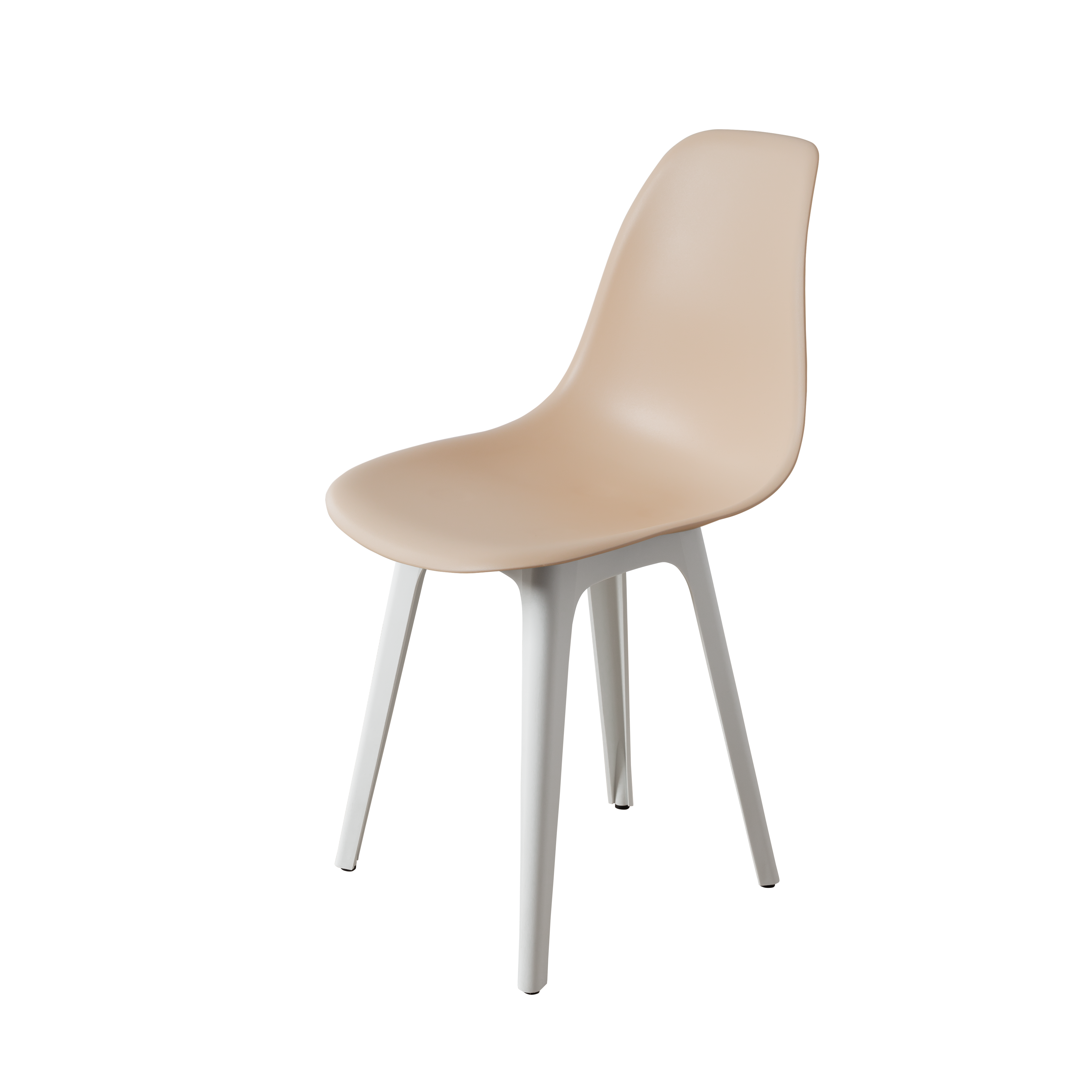 DERSTUHL Стул пластиковый Plast White Eames