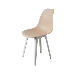 DERSTUHL Комплект стульев пластиковых 2 шт Plast White Eames