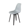 DERSTUHL Комплект стульев пластиковых 2 шт Plast Dark Grey Eames