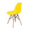 DERSTUHL Комплект стульев пластиковых 4 шт Wood Eames