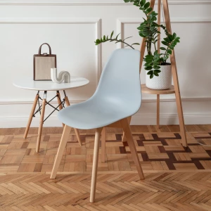 Второе фото. DERSTUHL Комплект стульев пластиковых 4 шт Grand Wood Eames