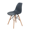 DERSTUHL Комплект стульев пластиковых 2 шт Wood Eames