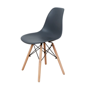 DERSTUHL Комплект стульев пластиковых 4 шт Wood Eames
