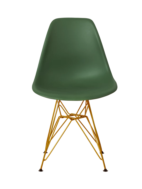 DERSTUHL Комплект стульев пластиковых 2 шт Gold Eames (изображение №3)