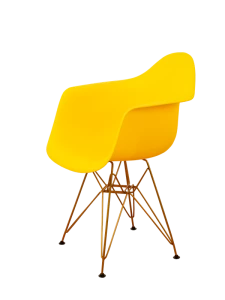 DERSTUHL Комплект стульев пластиковых 2 шт Gold Eames