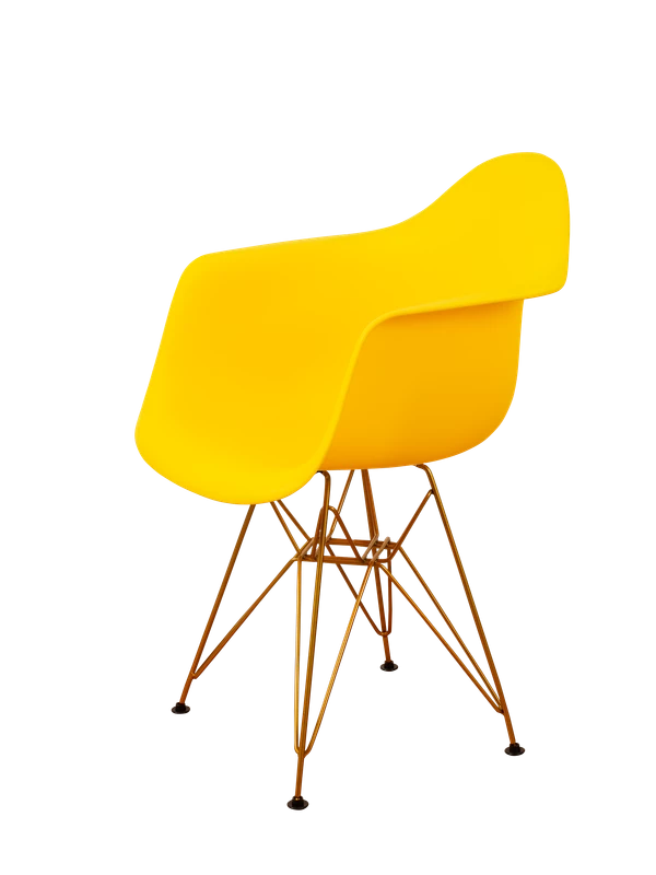 DERSTUHL Комплект стульев пластиковых 2 шт Gold Eames (изображение №1)
