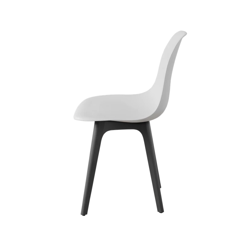 DERSTUHL Стул пластиковый Plast Dark Grey Eames (изображение №4)
