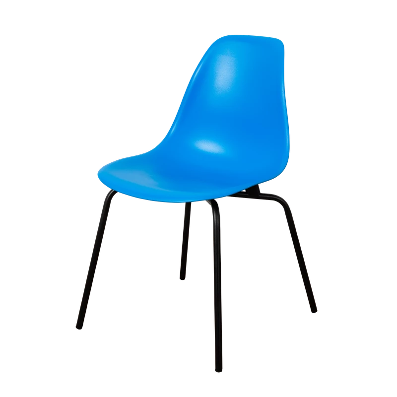 DERSTUHL Комплект стульев пластиковых 2 шт Elegant Black Eames (изображение №1)