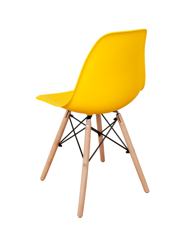 DERSTUHL Комплект стульев пластиковых 4 шт Wood Eames (изображение №5)
