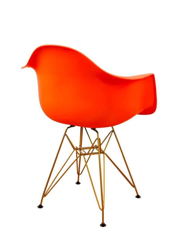 DERSTUHL Комплект стульев пластиковых 4 шт Gold Eames (изображение №5)